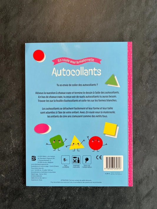 Livre d’autocollants - dès 5 ans