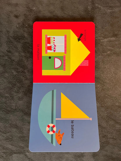 Livre cartonné - premiers mots