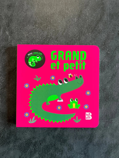 Livre cartonné - grand et petit