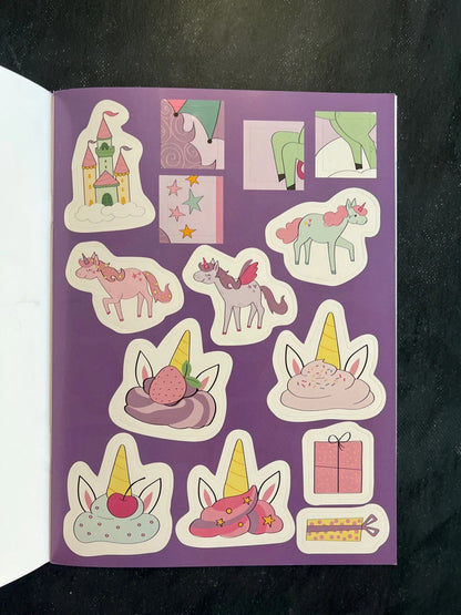 Mon livre de jeux - j’aime les licornes