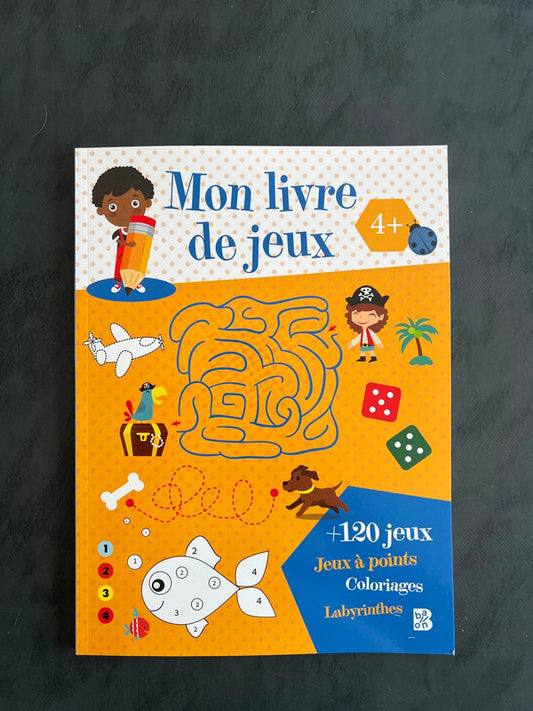 Mon livre de jeux - 4 ans et plus
