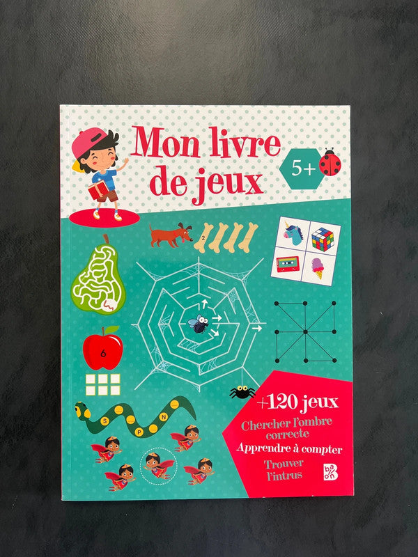 Mon livre de jeux - 5 ans et plus