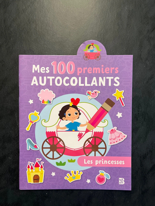 Mes 100 premiers autocollants - les princesses