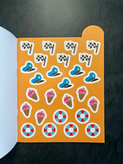 Mes 100 premiers autocollants - les véhicules