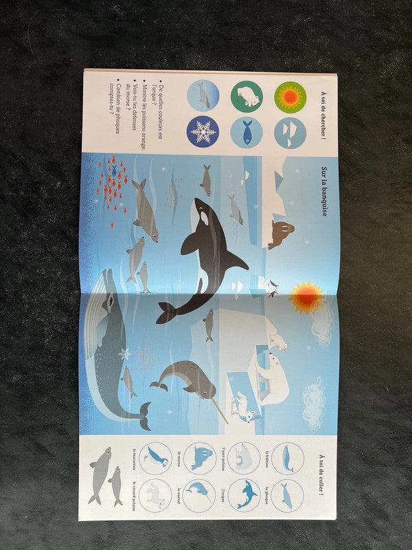 Mon premier cherche et colle - les animaux