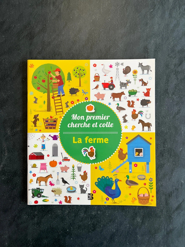 Mon premier cherche et colle - la ferme