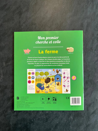Mon premier cherche et colle - la ferme