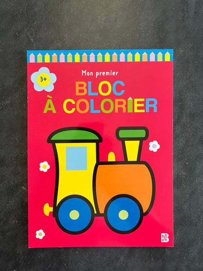 Mon premier bloc à colorier - dès 3 ans