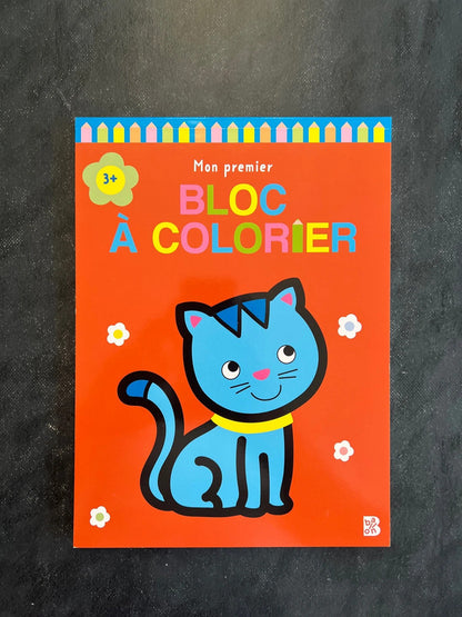 Mon premier bloc à colorier - dès 3 ans