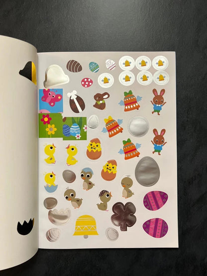 Mes autocollants scintillants - Pâques