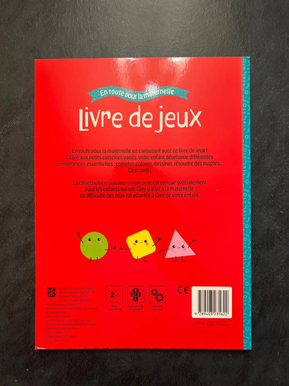 Livre jeux - dès 2 ans