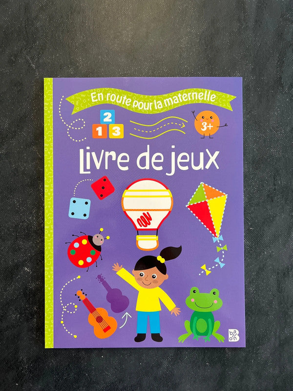 Livre jeux - dès 3 ans