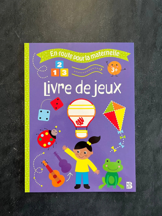 Livre jeux - dès 3 ans