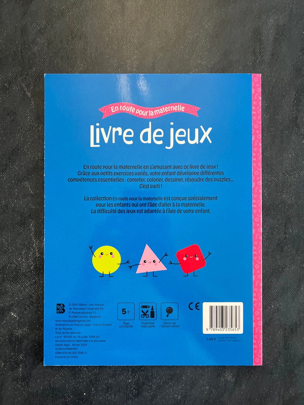 Livre jeux - dès 5 ans