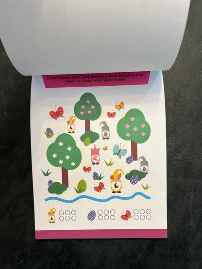 Mon bloc de jeux - Pâques