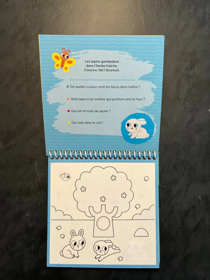 Mes dessins magiques - le printemps