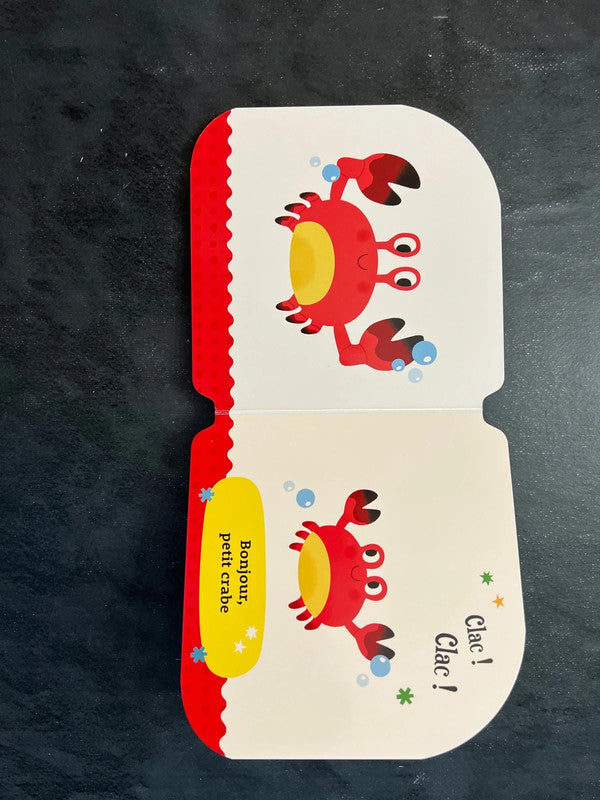 Livre cartonné - les animaux marins