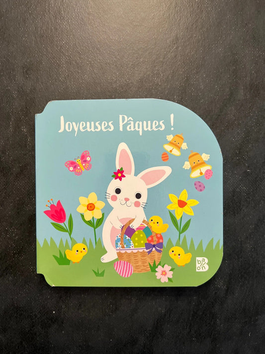 Livre cartonné - joyeuse Pâques