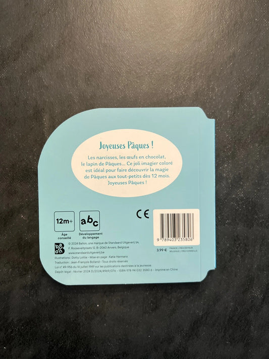 Livre cartonné - joyeuse Pâques