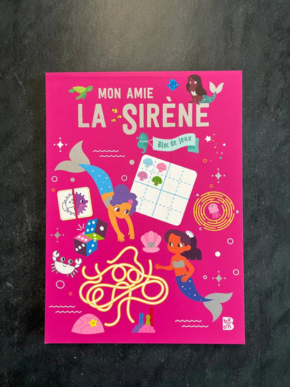 Bloc de jeux - mon amie la sirène