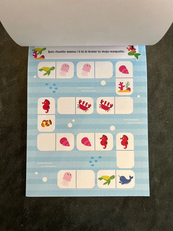 Bloc de jeux - mon amie la sirène