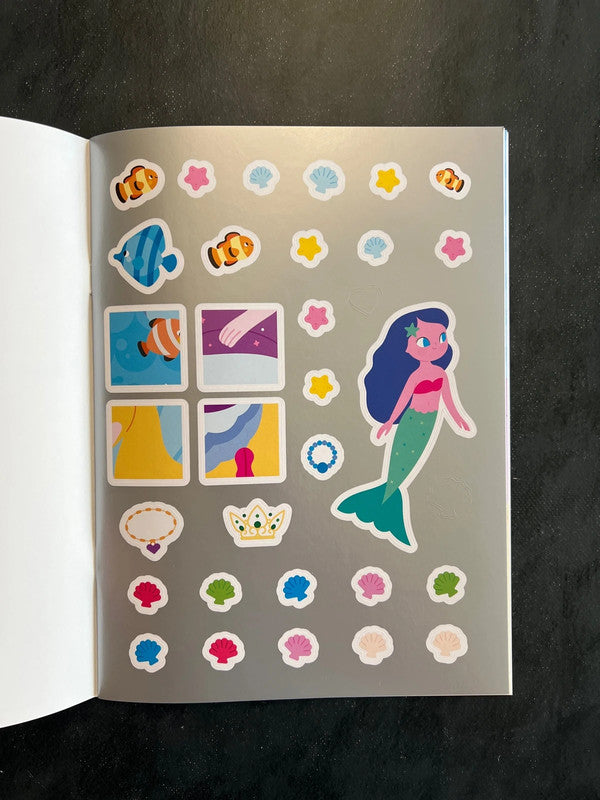 Livre jeux - mon amie la sirène