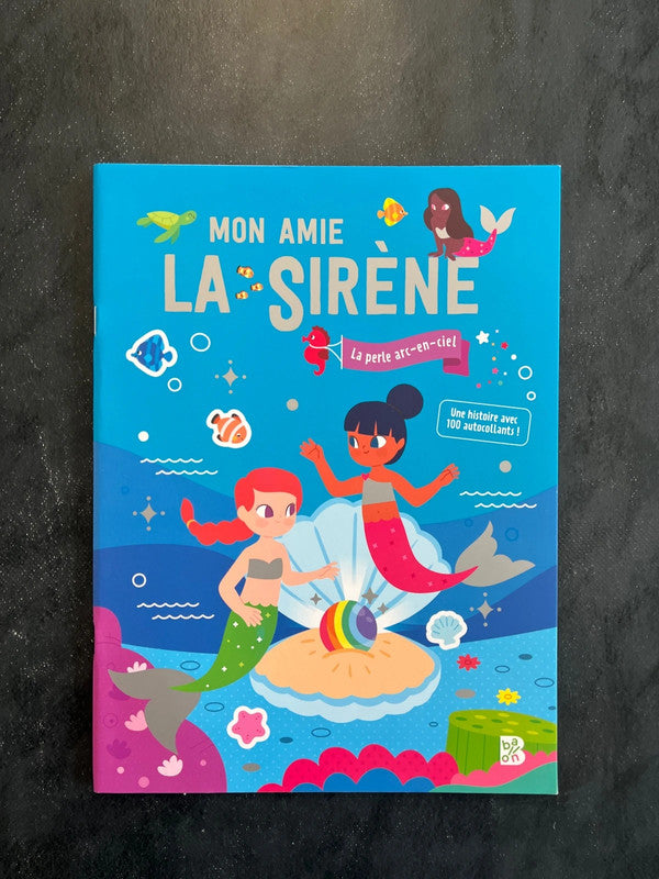 Livre d’autocollants - mon amie la sirène