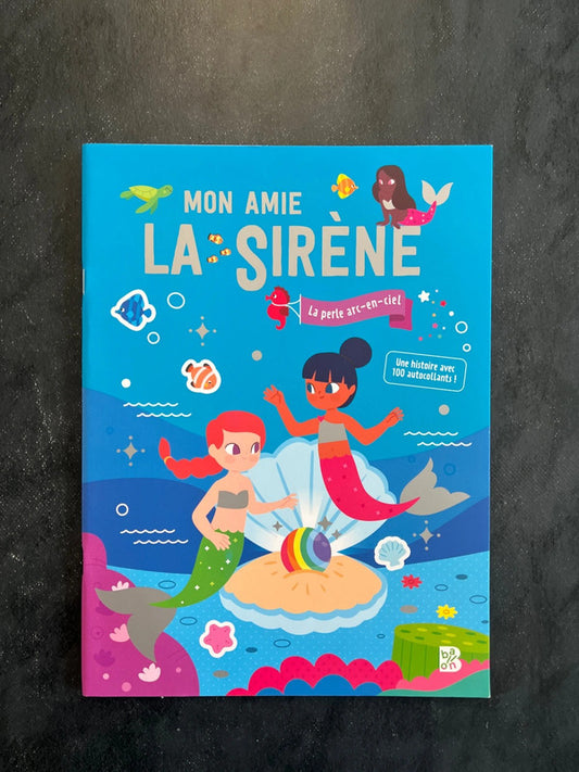 Livre d’autocollants - mon amie la sirène