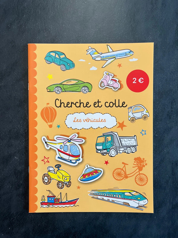 Cherche et colle - les véhicules