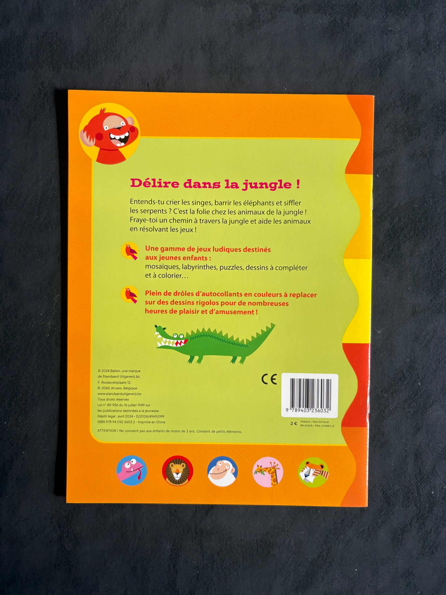 Animaux en folie - délire dans la jungle