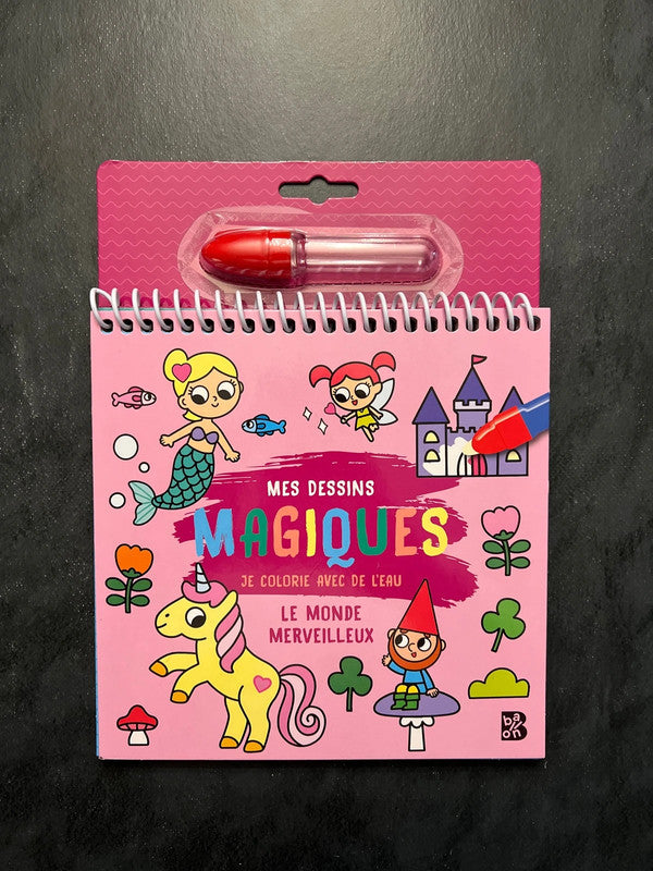 Mes dessins magiques - le monde merveilleux