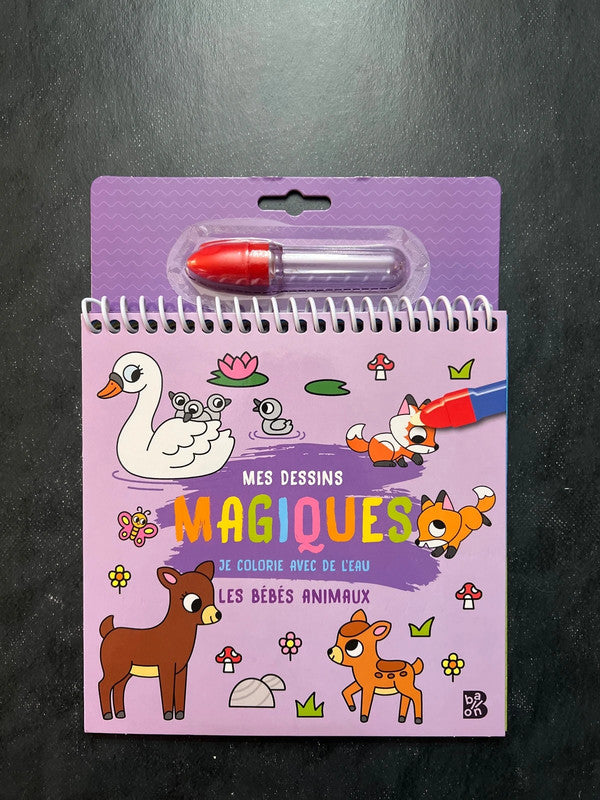 Mes dessins magiques - les bébés animaux