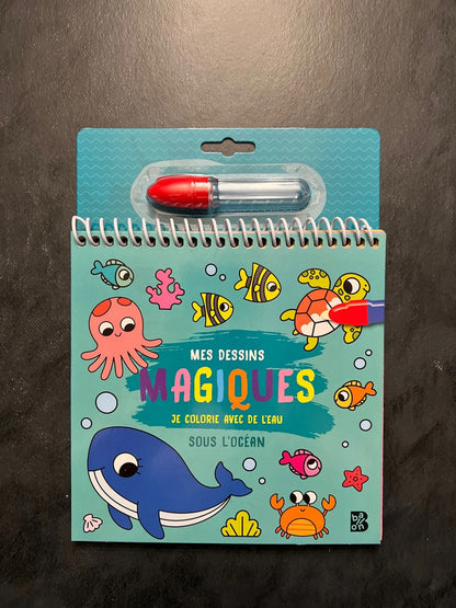 Mes dessins magiques - sous l’océan