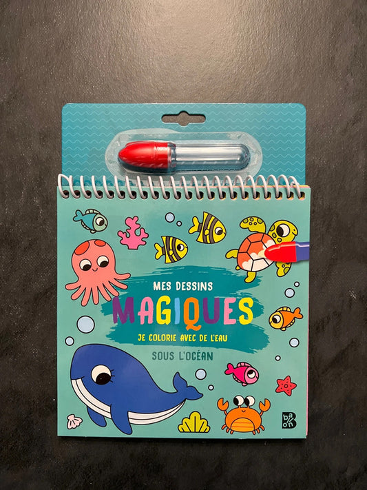 Mes dessins magiques - sous l’océan