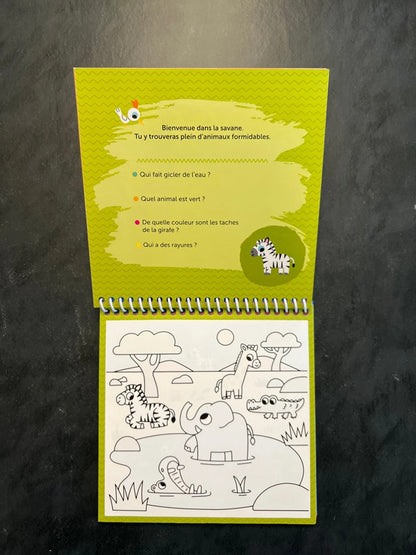 Mes dessins magiques - les animaux sauvages