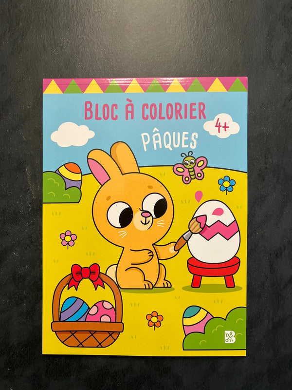 Bloc à colorier - Pâques