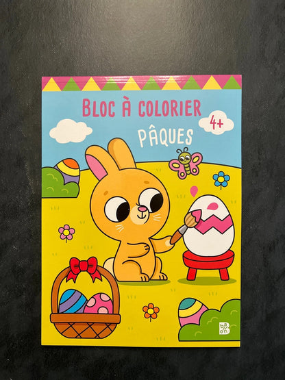 Bloc à colorier - Pâques