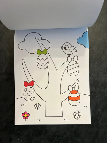 Bloc à colorier - Pâques