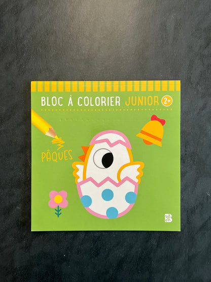 Bloc à colorier junior - dès 2 ans