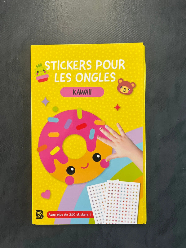 Stickers pour les ongles - kawaii
