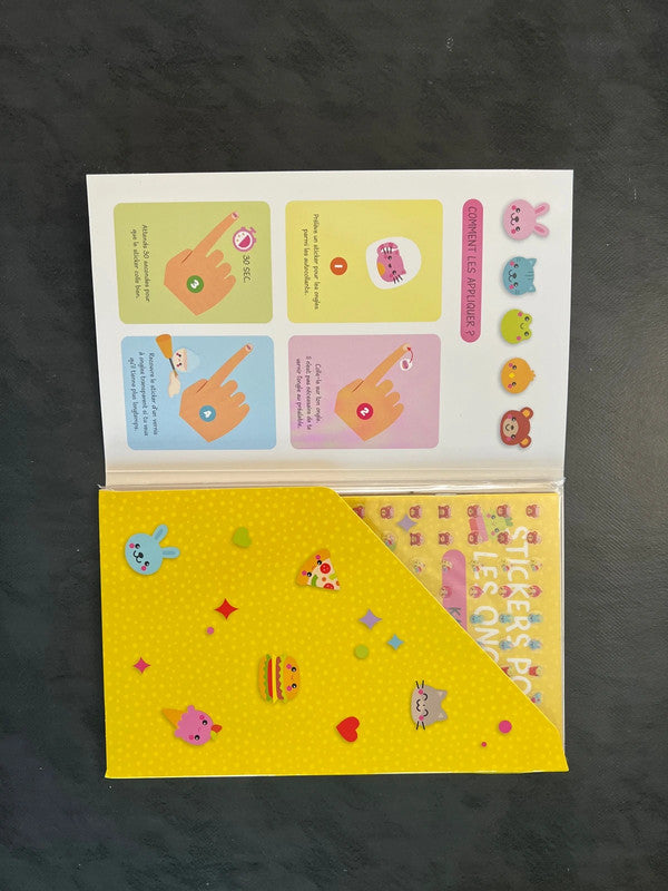 Stickers pour les ongles - kawaii