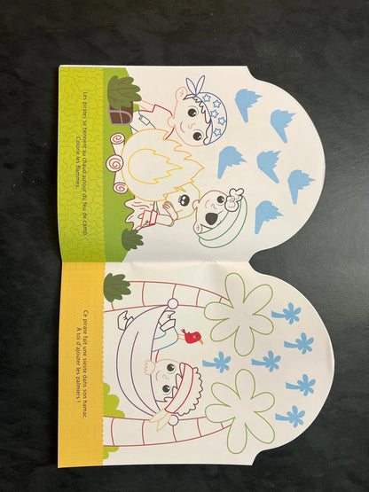 Coller et colorier - bonjour, petit pirate !