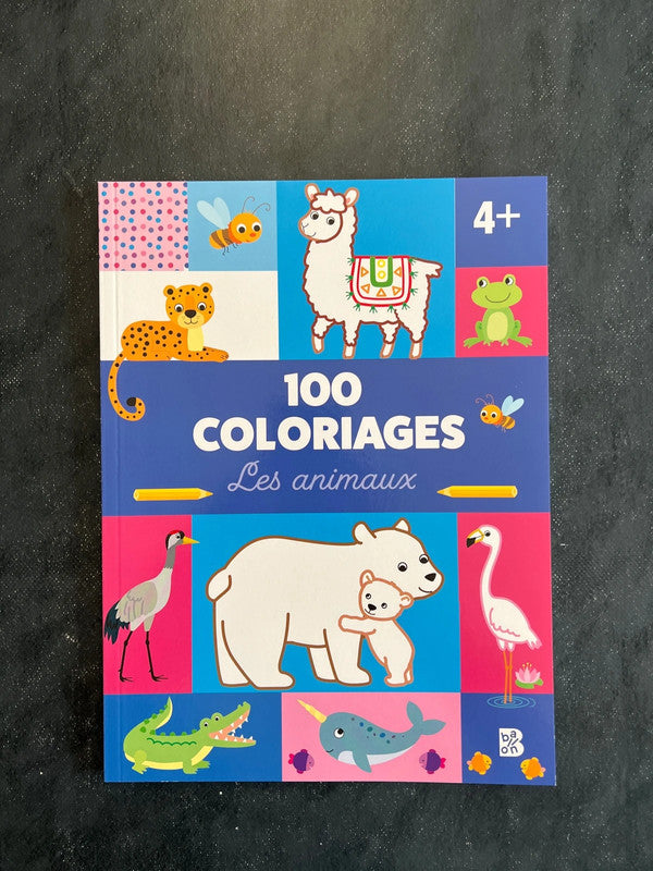 100 coloriages - les animaux