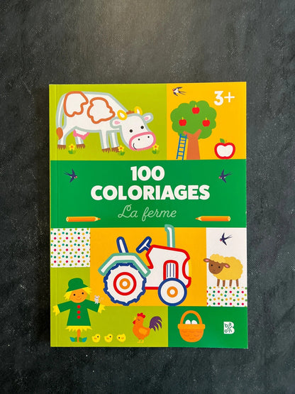 100 coloriages - la ferme