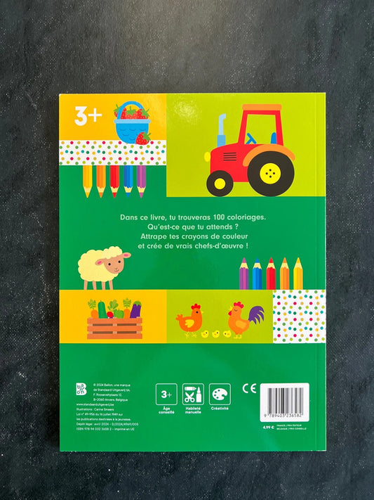 100 coloriages - la ferme