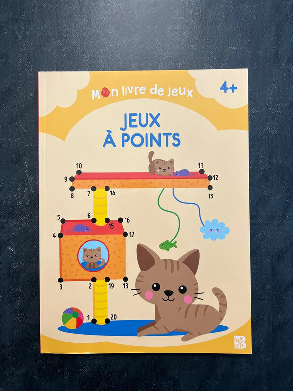 Mon livre de jeux - jeux à points