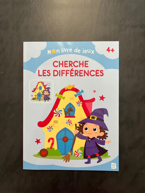 Mon livre de jeux - cherche les différences