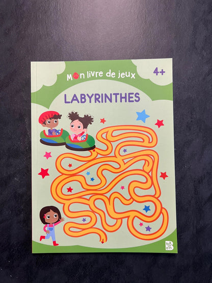 Mon livre de jeux - labyrinthes