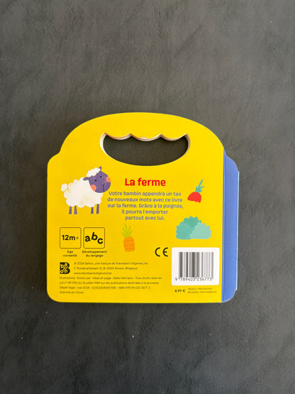 Mon premier imagier à emporter - La ferme