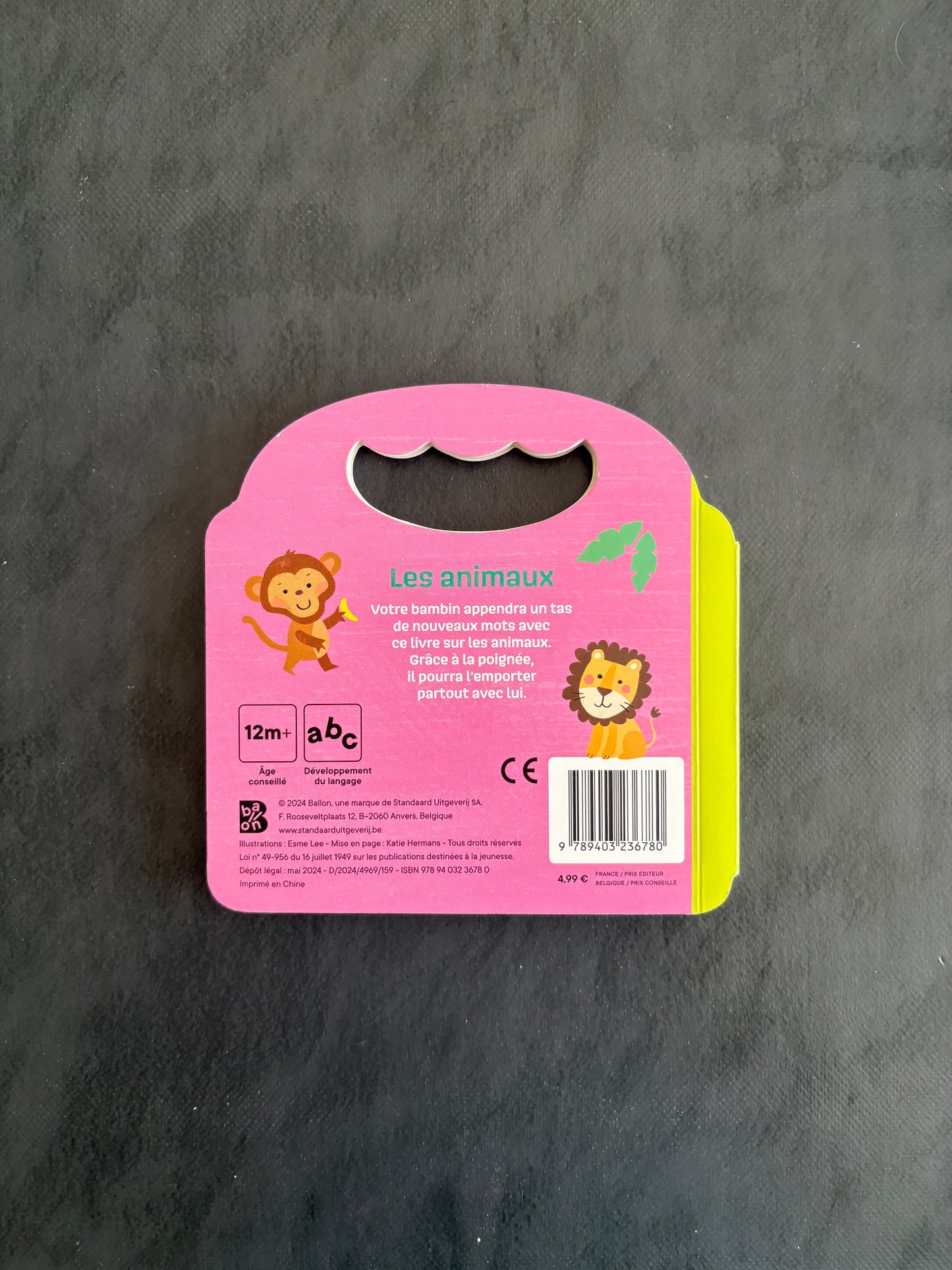 Mon premier imagier à emporter - Les animaux